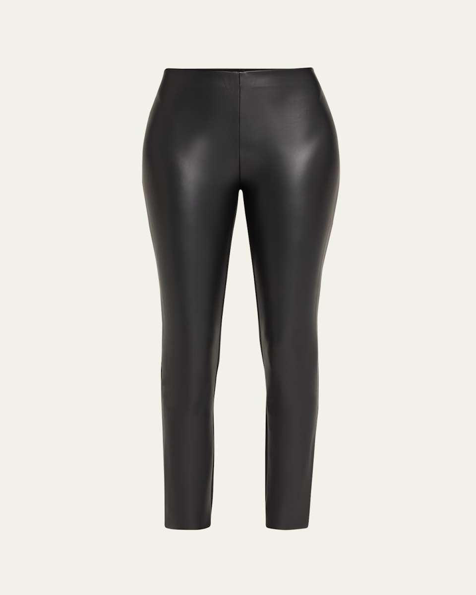 Jo Mixed-Media Leggings