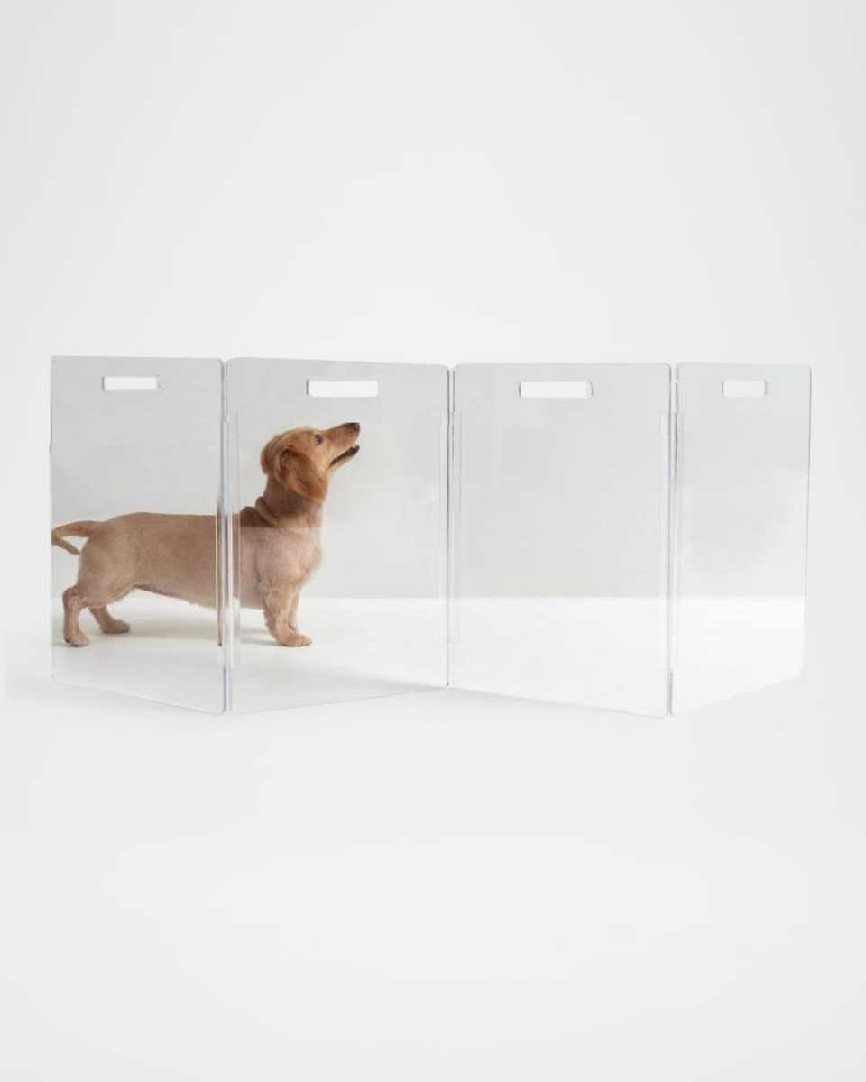 Low Zig Zag Pet Gate, 4 Panels