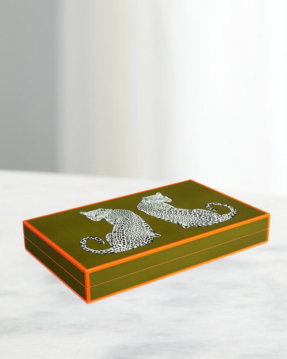Leopard Backgammon Set