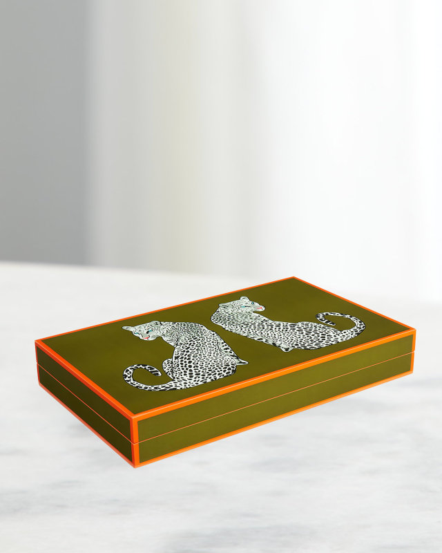 Leopard Backgammon Set