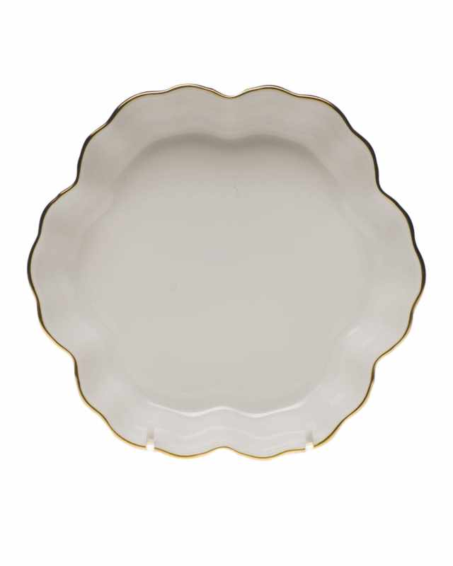 Golden Edge Fruit Bowl