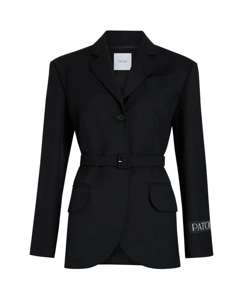Oversized Belt Jacket