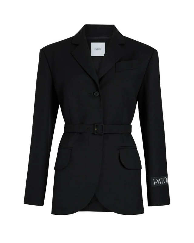 Oversized Belt Jacket