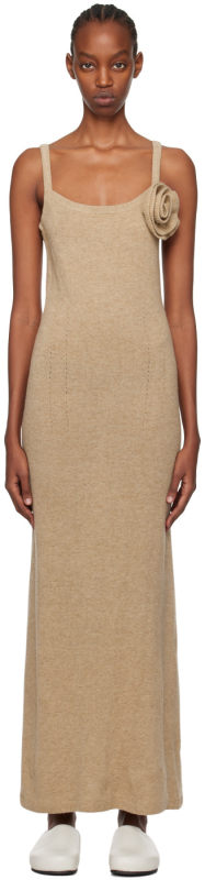 The Garment Tan Como Slip Dress