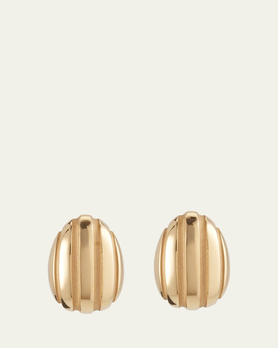 18K Yellow Gold EOS Large Stud Earrings