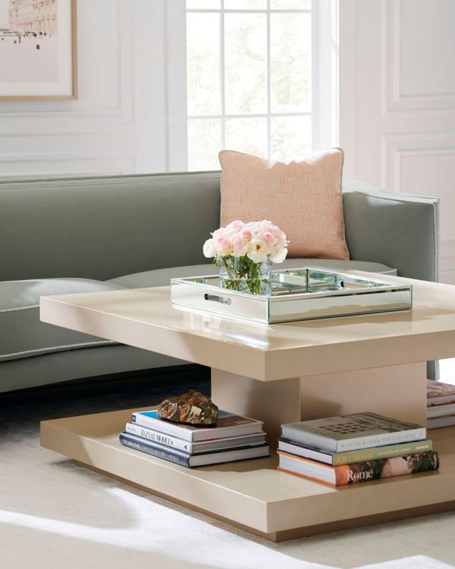Cool and Classic Cocktail Table