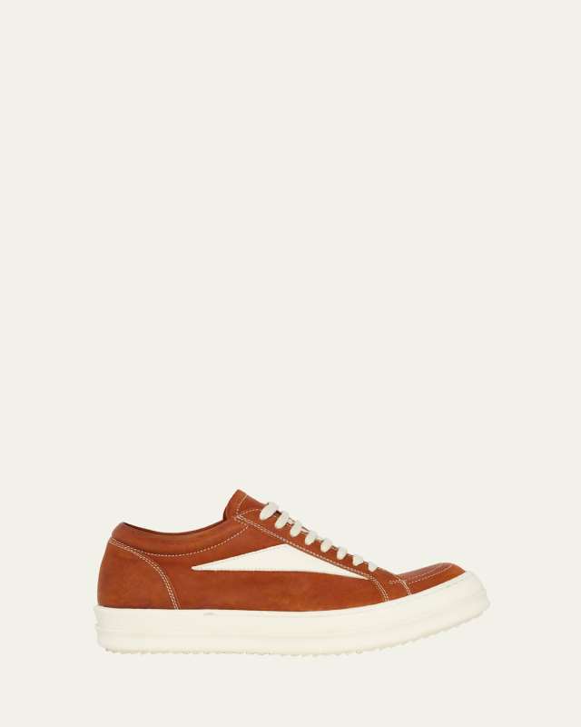 Scarpe Bicolor Suede Low-Top Sneakers