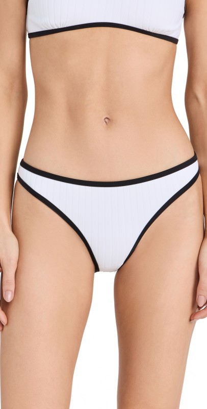 Solid & Striped The Rachel Bikini Bottoms Marshmallow