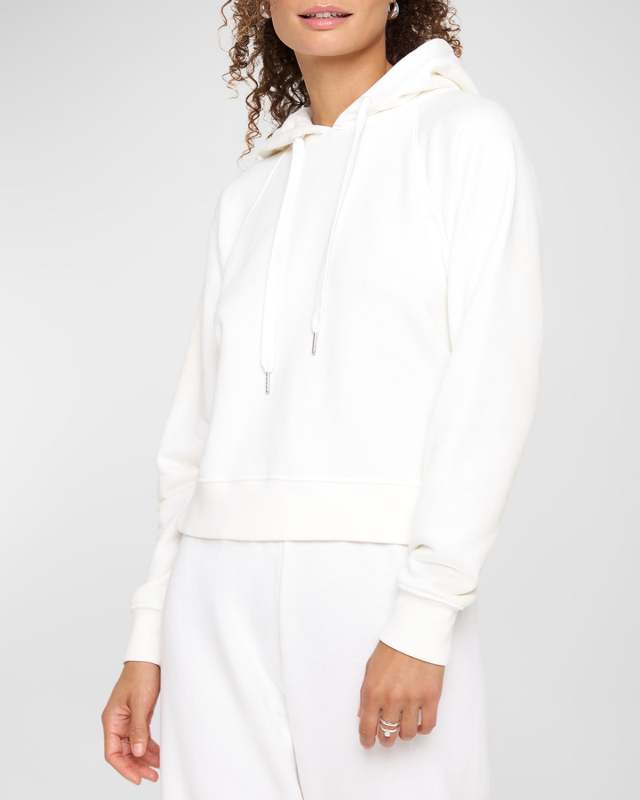 All Eyes Harper French Terry Cropped Hoodie