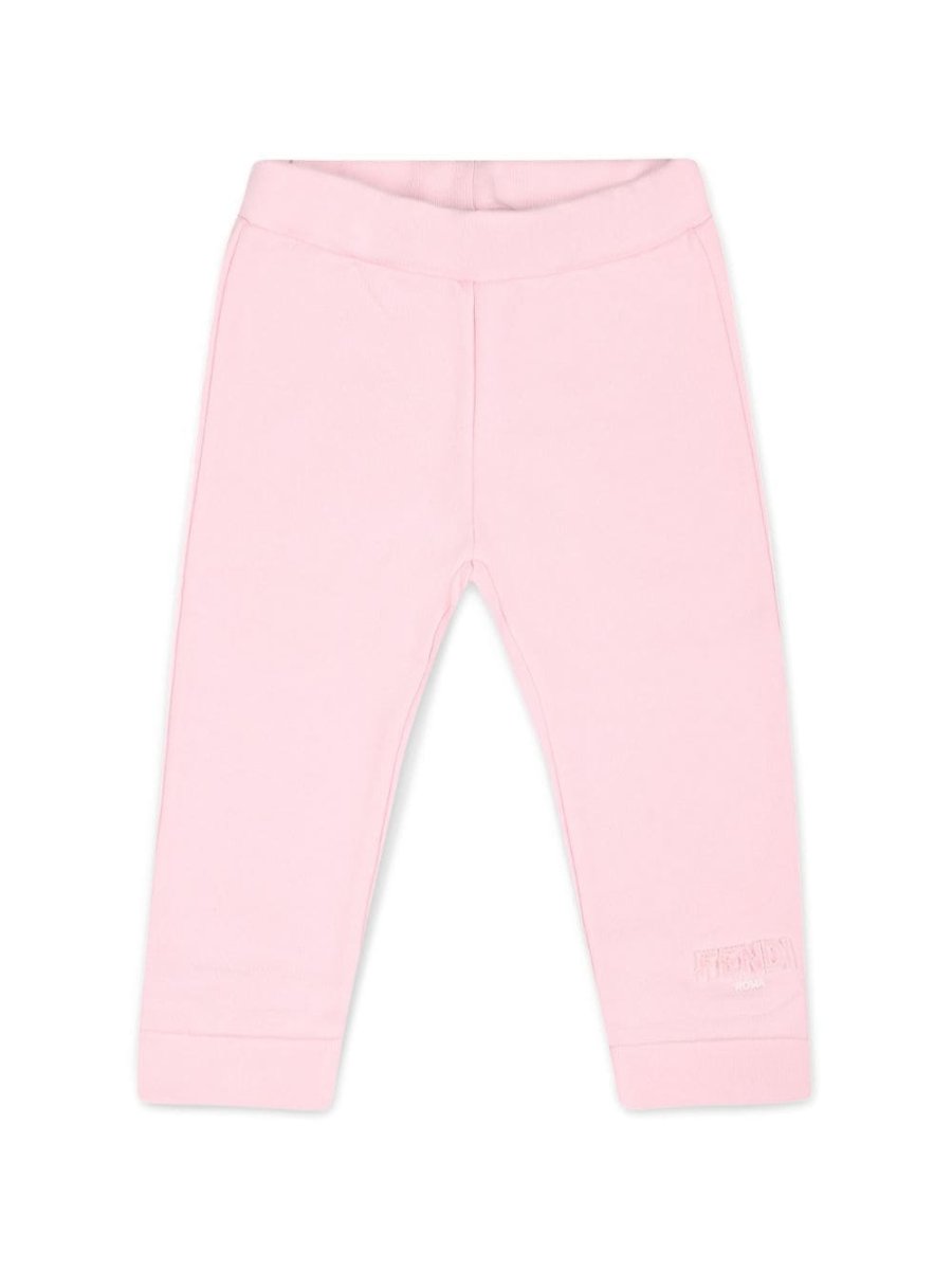 logo-appliqué cotton leggings