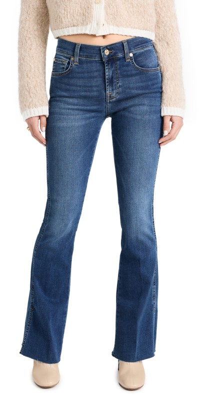 7 For All Mankind Bootcut Tailorless Jeans Duchess
