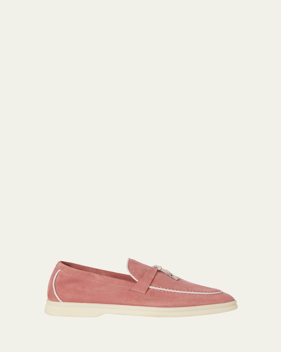 Summer Suede Charms Loafers