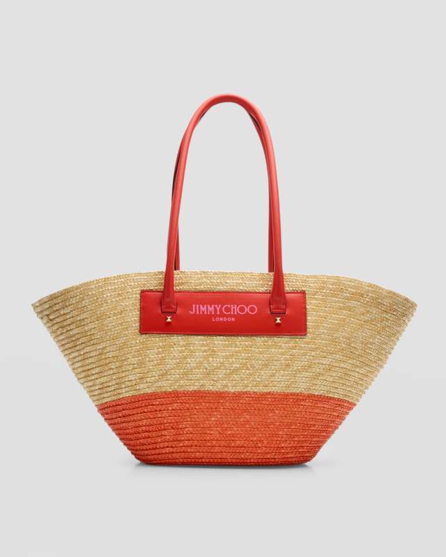 Medium Beach Basket Tote Bag