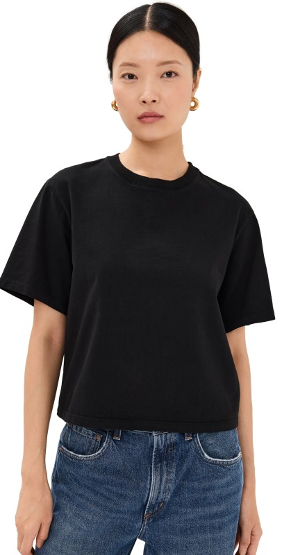 AGOLDE Sulma Tee Black