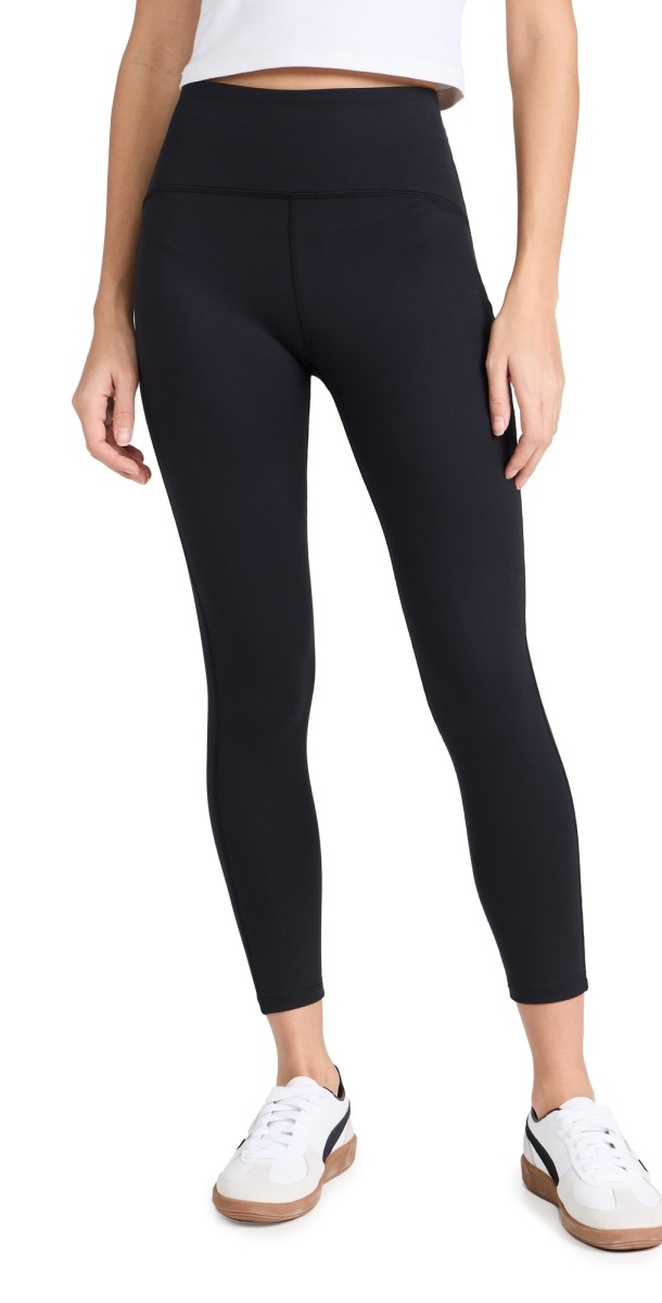 Beyond Yoga Powerbeyond Strive High Waist Midi Leggings Black