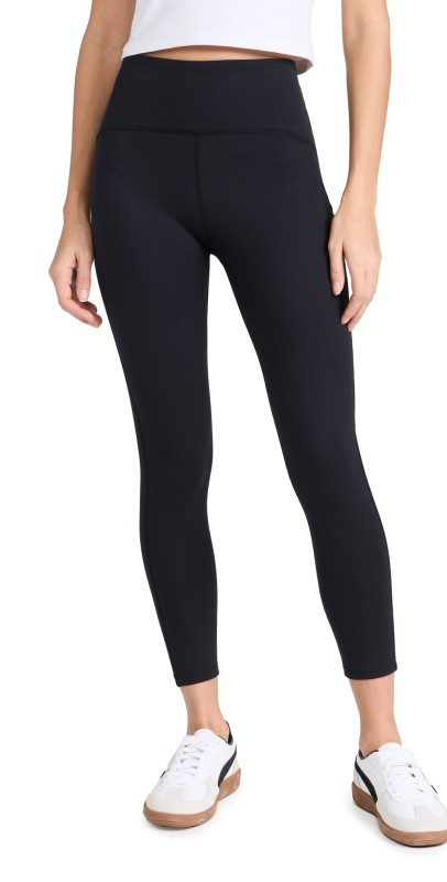 Beyond Yoga Powerbeyond Strive High Waist Midi Leggings Black