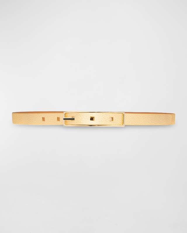 La Ravissante Skinny Leather Belt