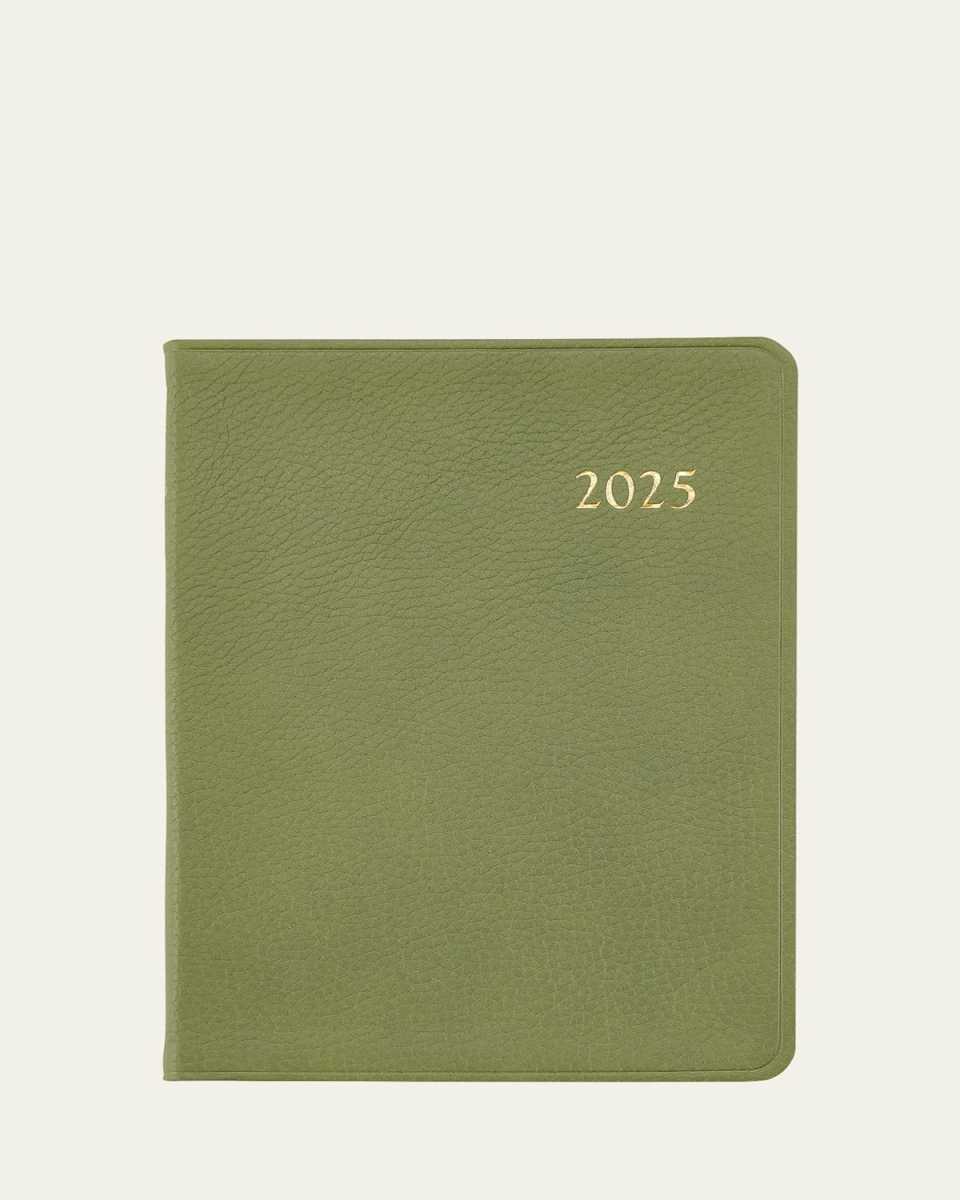 2025 Leather Desk Diary