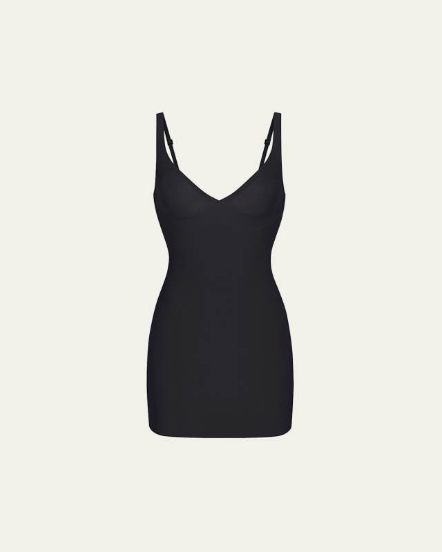 SKIMS Foundations Smoothing Mini Slip Dress