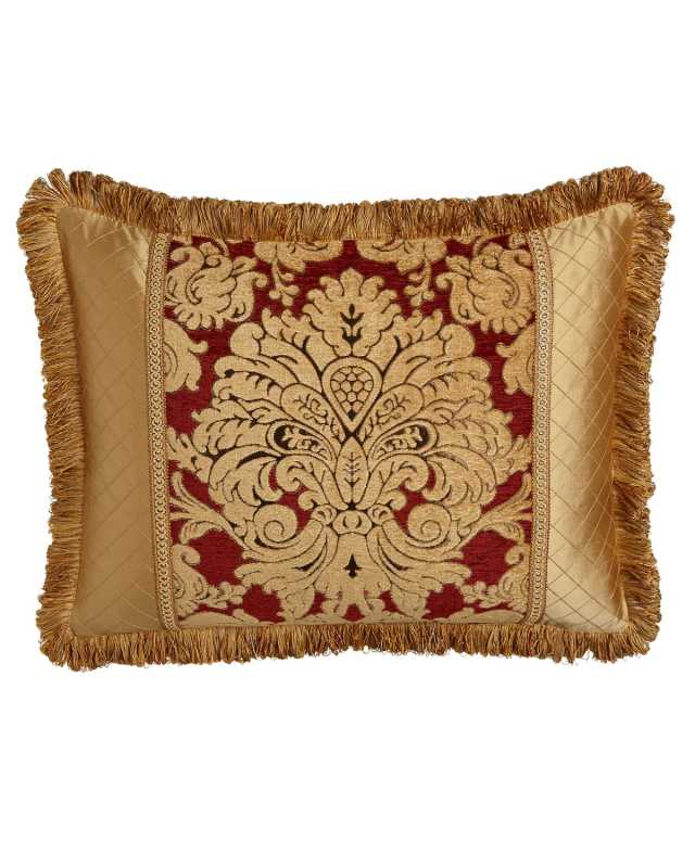 Bellissimo Standard Pieced Sham with Fringe
