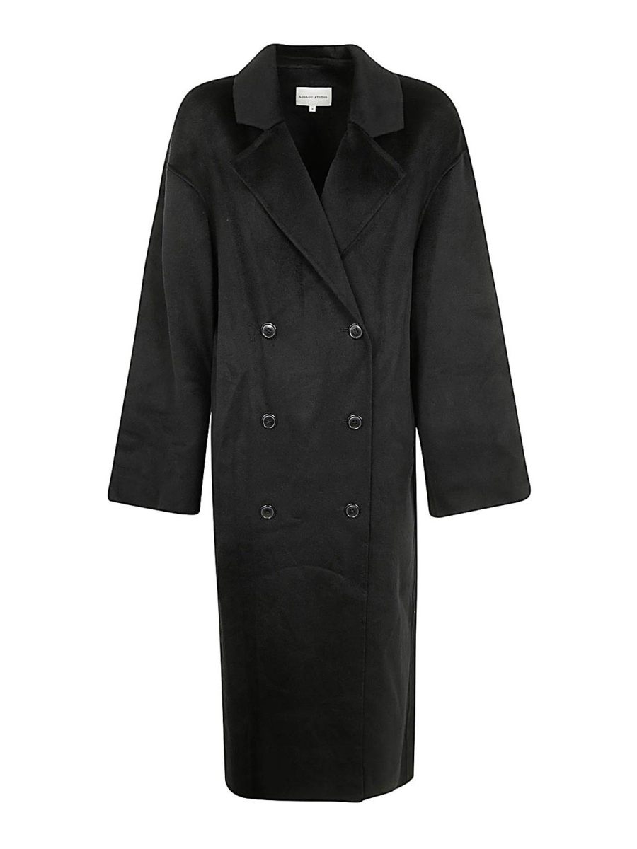 Loulou Studio Manteau Court - Noir