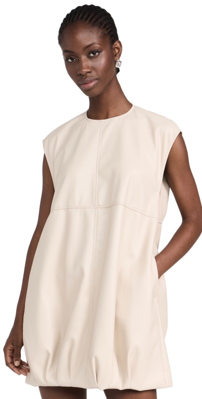 MSGM Abito Dress Light Beige