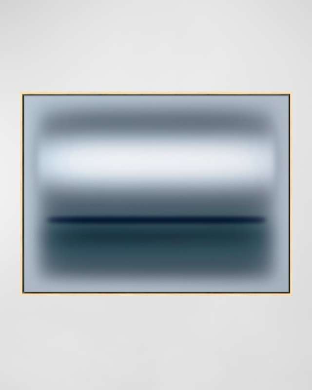 "Blur Expansion 10" Framed Print by Renee Stramel, 45" x 34"