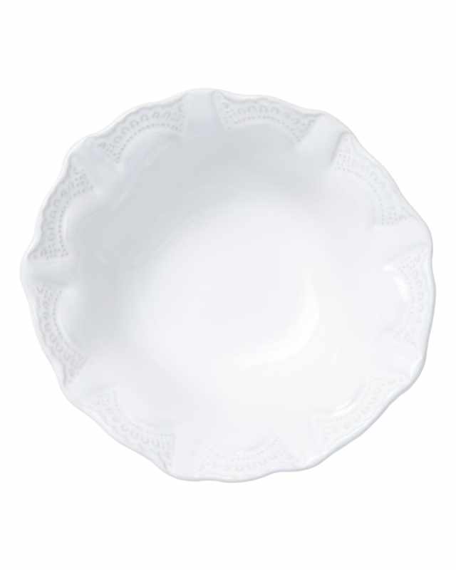 Incanto Stone Lace Cereal Bowl, White