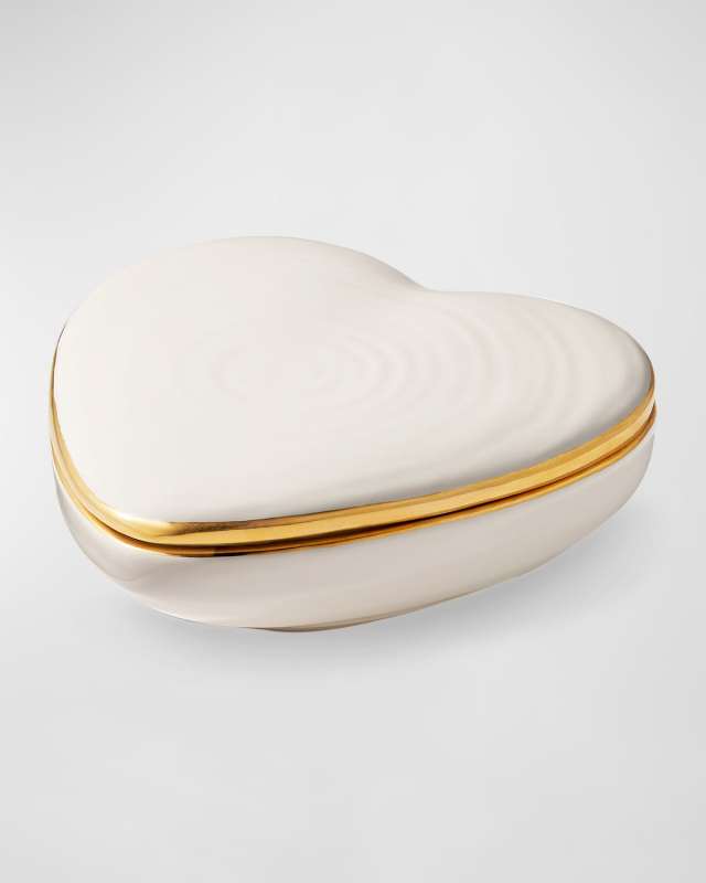 Cream Heart Box