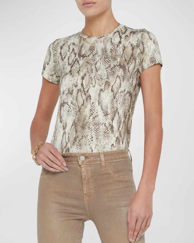 Ressi Short-Sleeve Snake Tee