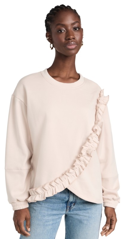 The Lulo Project Ruffle Sweatshirt Arena 16