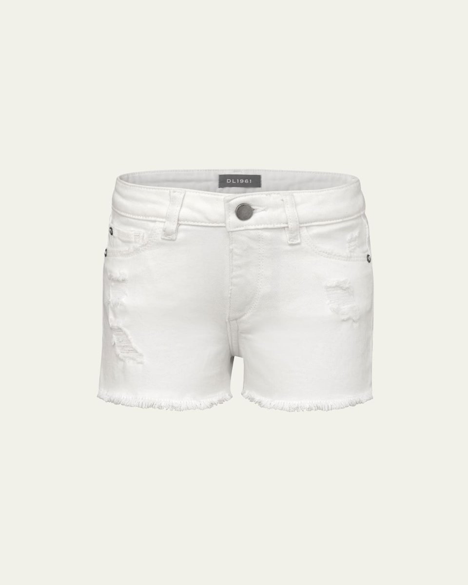 Girl's Lucy Cut Off Denim Shorts, Size 7-
