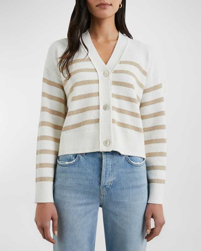 Geneva Striped Cardigan