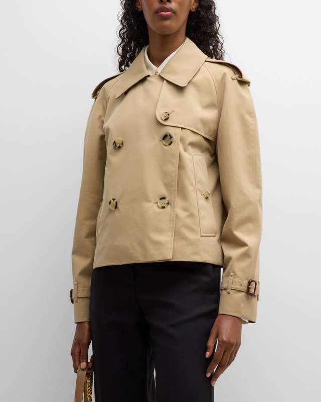 Haltye Short Trench Coat