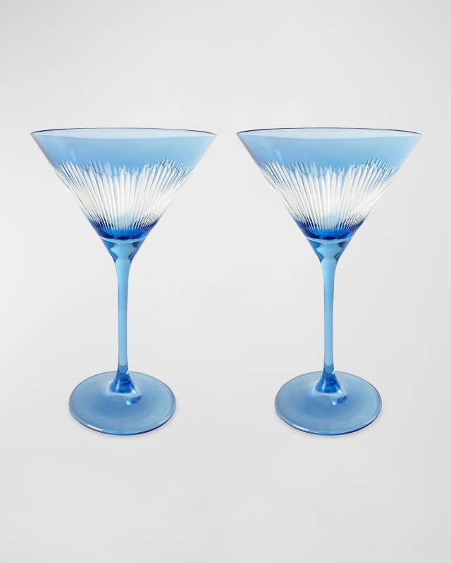 Berkshire Martini Glasses, Set of 2