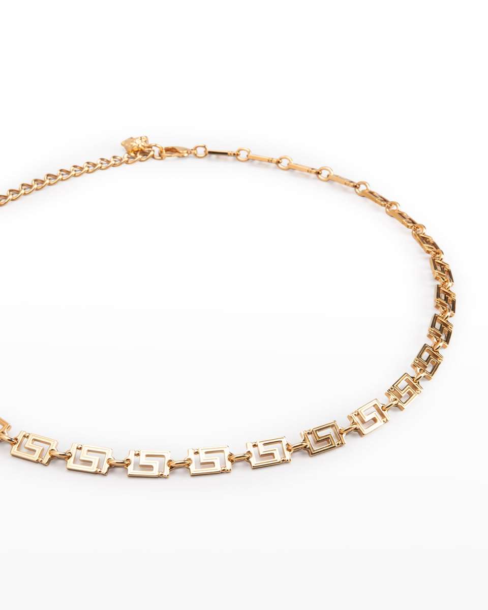 Greca Medusa Chain Belt