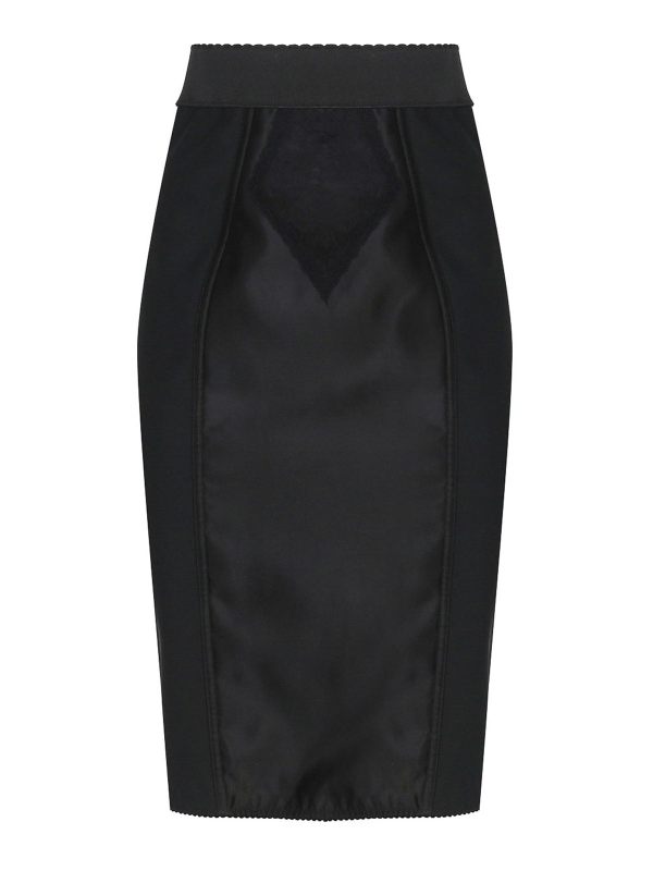 Dolce & Gabbana Jupe Midi - Noir