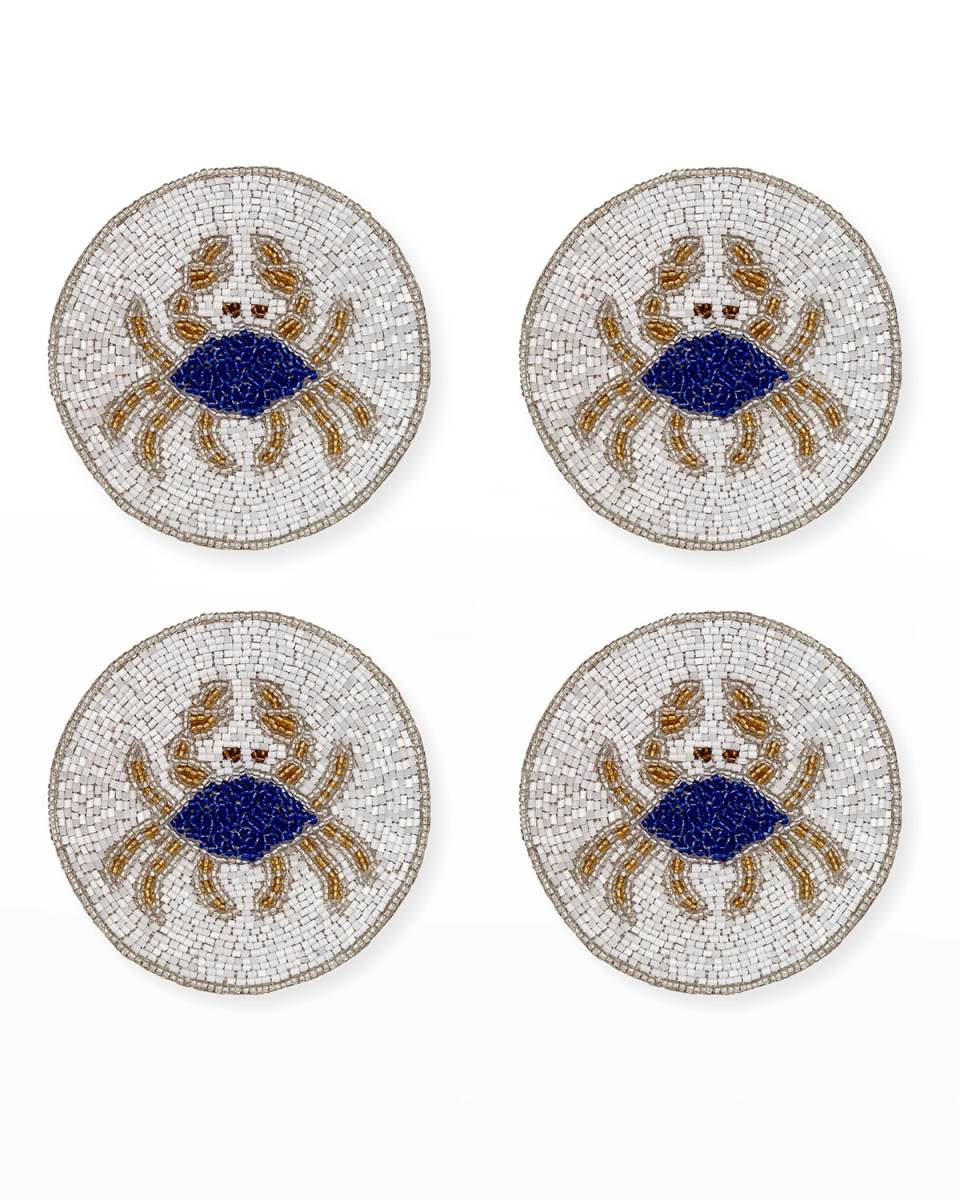 Crab Coasters, Set of 4