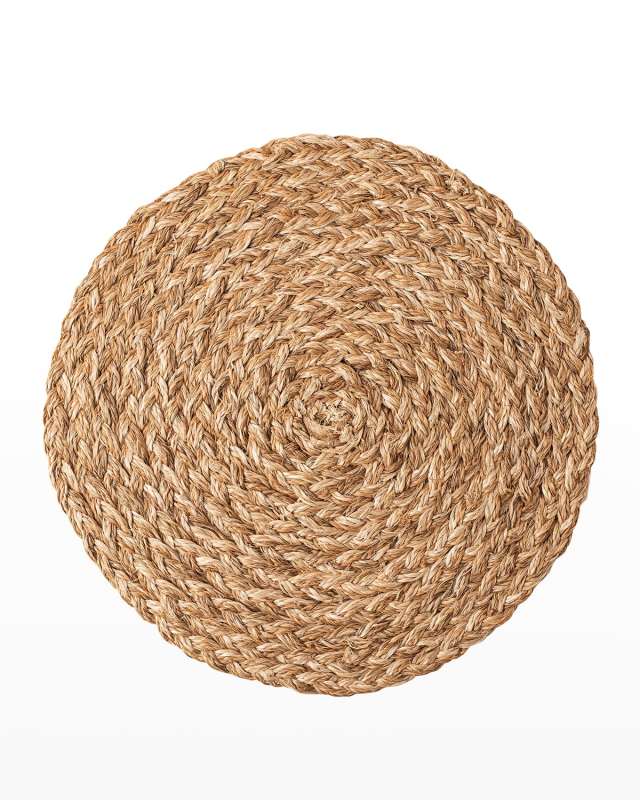 Woven Straw Placemat - Natural