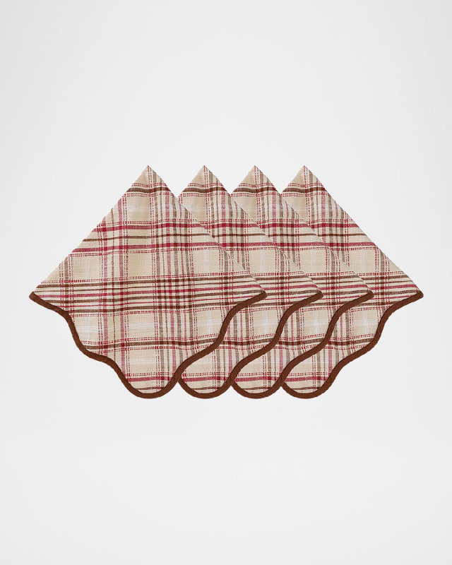 Harvest Tartan Napkins, Set of 4