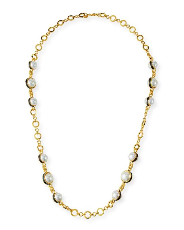 Pearly Link Necklace