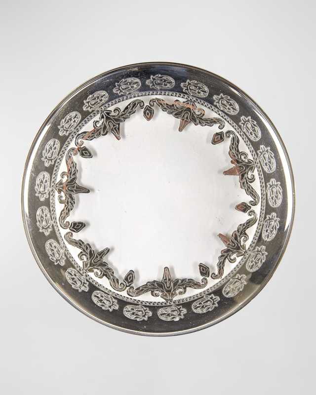 Vetro Platinum Bread/Canapé Plate