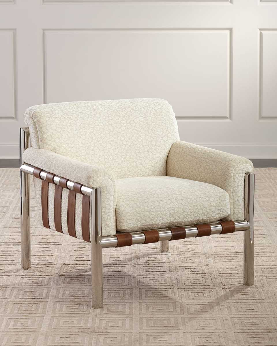 Waylon Chenille Lounge Chair