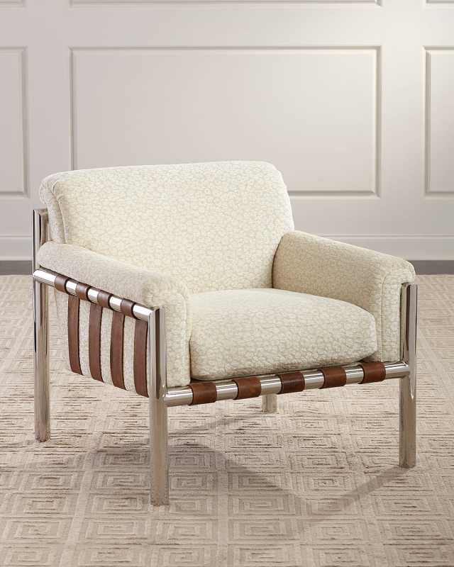 Waylon Chenille Lounge Chair