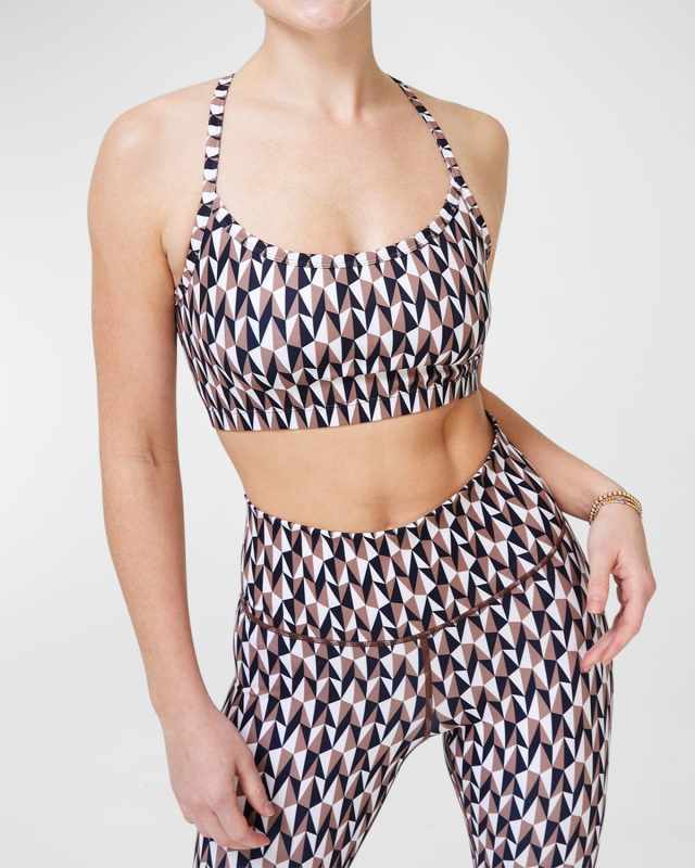 Aztec Geo TLC Y-Back Sports Br