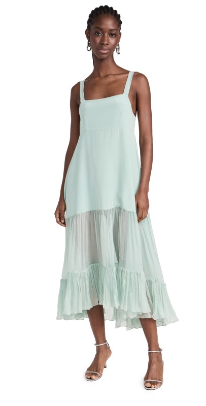 Azeeza Bellevue Dress Seaglass