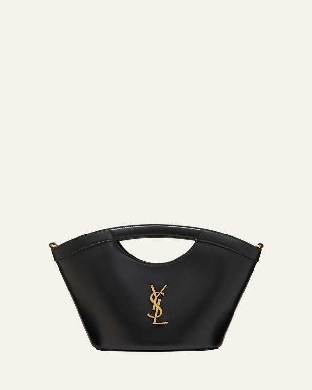 Mini YSL Top-Handle Bag in Leather
