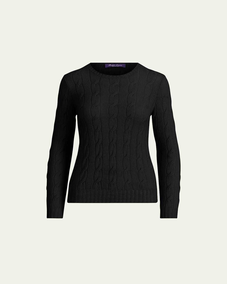 Cashmere Cable-Knit Sweater