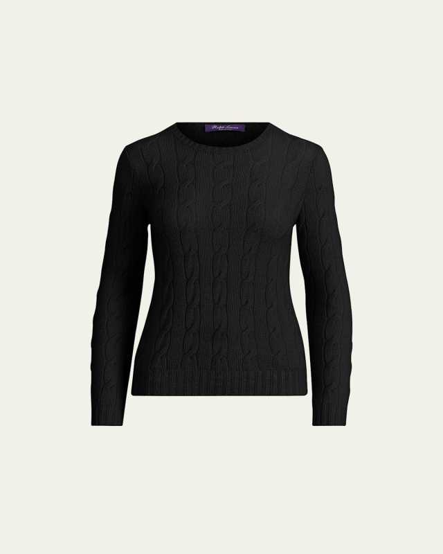 Cashmere Cable-Knit Sweater