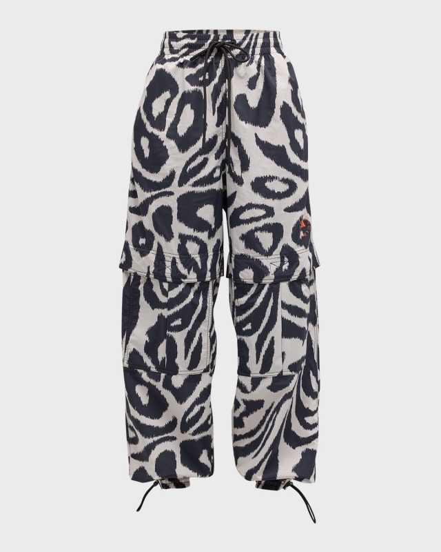 TrueCasuals Printed Woven Track Pants